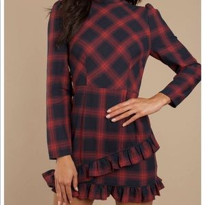 The Fifth Label Nash Mini Dress in Plaid